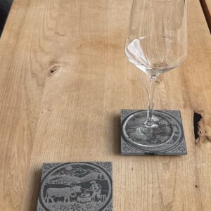 Schiefer Untersetzer Tradition