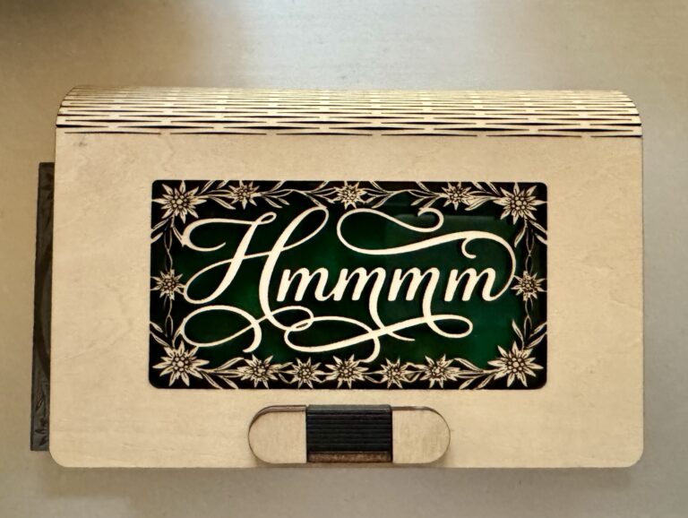 Buchschachtel mit Gottlieberhüppen